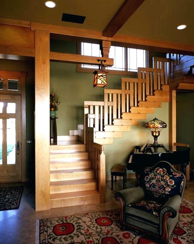 Craftsman Decor Interior Design Stairway Inspired By And S